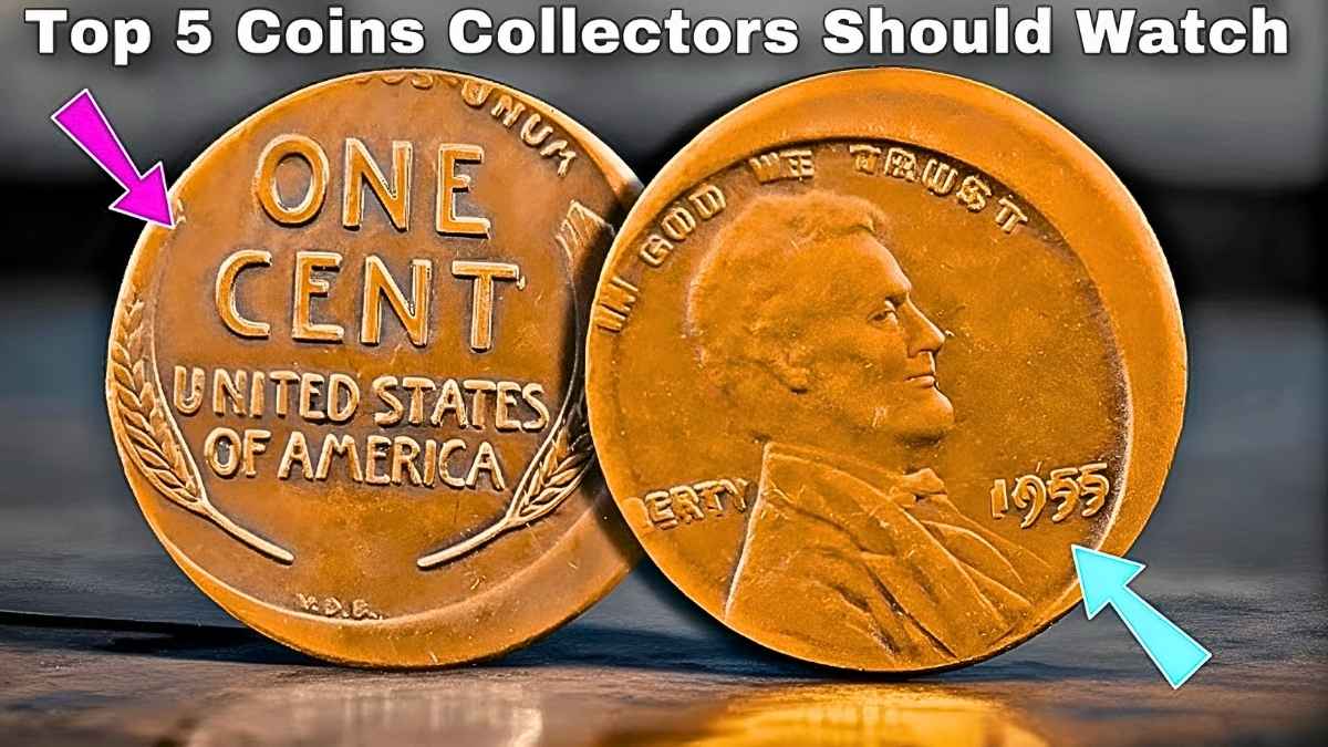 Top 5 Coins Collectors Should Watch – Including the Rare 1955 Double Die Penny