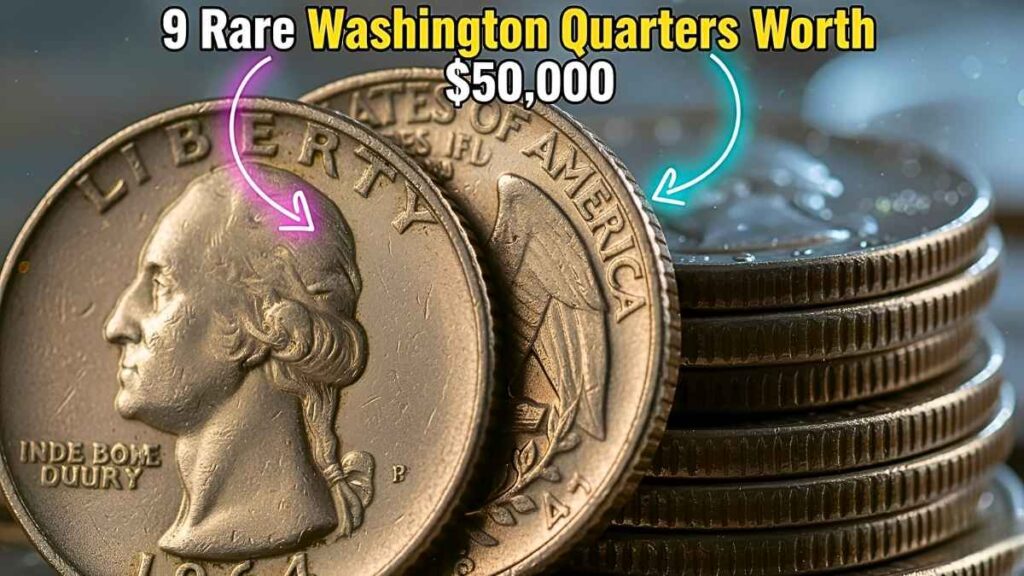 9 Rare Washington Quarters Worth $50,000 – How to Find Them